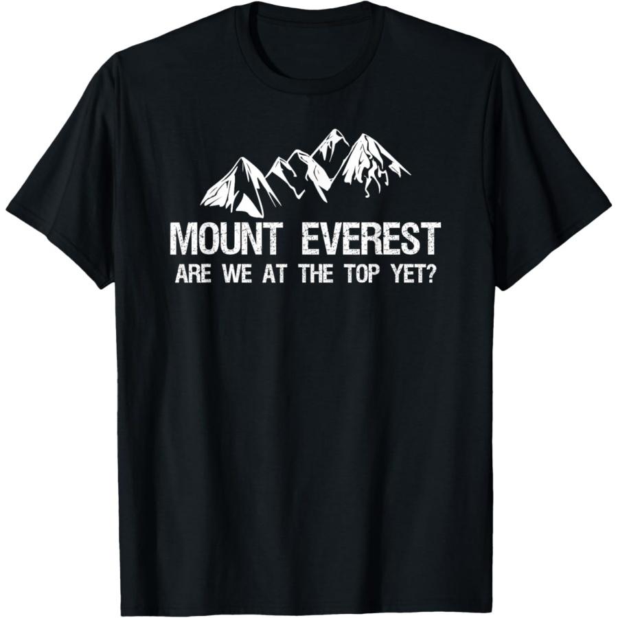 Забавная футболка «Экспедиция на Эверест» S