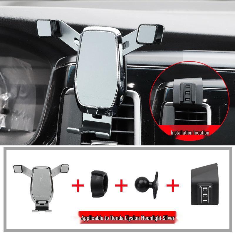 Bezprzewodowy uchwyt na telefon z ładowaniem do samochodu hybrydowego Honda Odyssey/Elysion