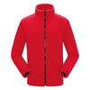 Jaqueta de Lã Polar Outono e Inverno Lã Esportiva Feminina Outdoor Veludo Plus Espessa Quente Jaqueta Suéter