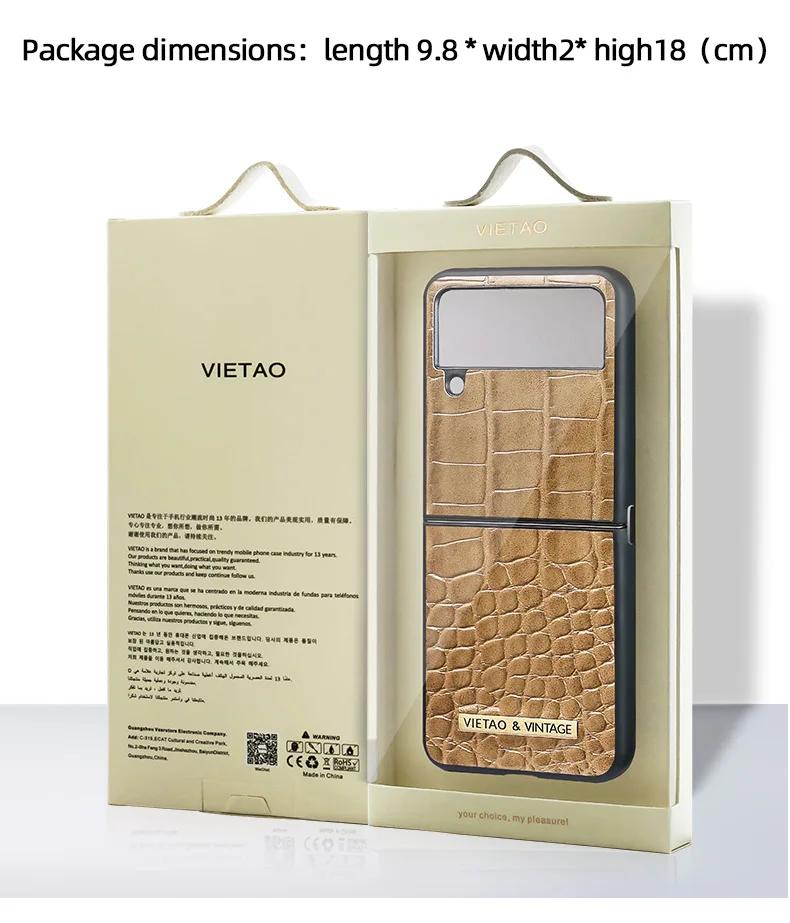 Solid Color High-end Texture Suitable for Business People PU Leather Phone Case for Samsung Galaxy Z Flip 5 4 3 Cover