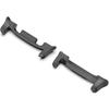 2x Adapterverbinder zum Armband für Samsung Galaxy Watch 8 Classic 46mm, Grau