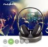 Casque supra-auriculaire Nedis HPRF120BK noir/argenté