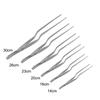 Plating Chef Food Tweezer BBQ Clip Barbecue Tongs Serving Presentation Stainless Steel Kitchen Tool