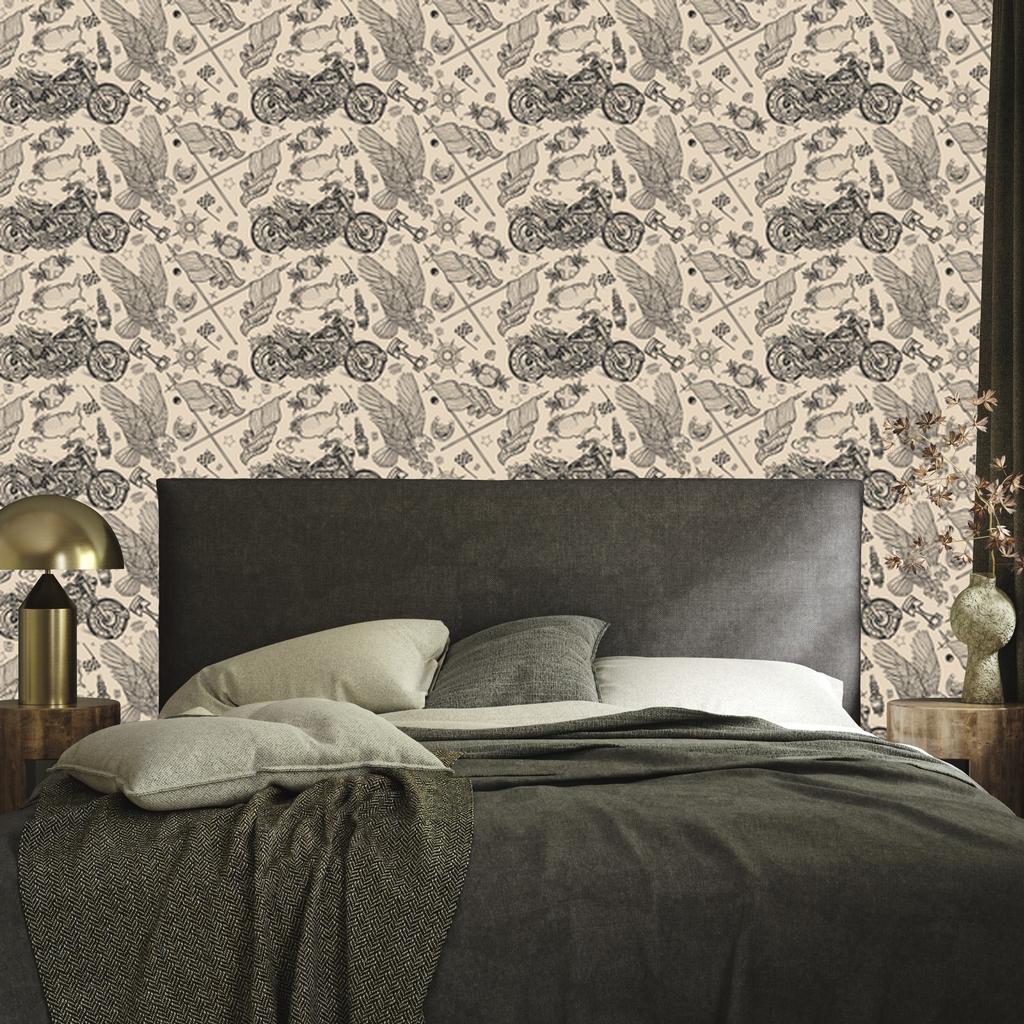 Motorcycles Wallpaper for Living Room and Bedroom 50x1000