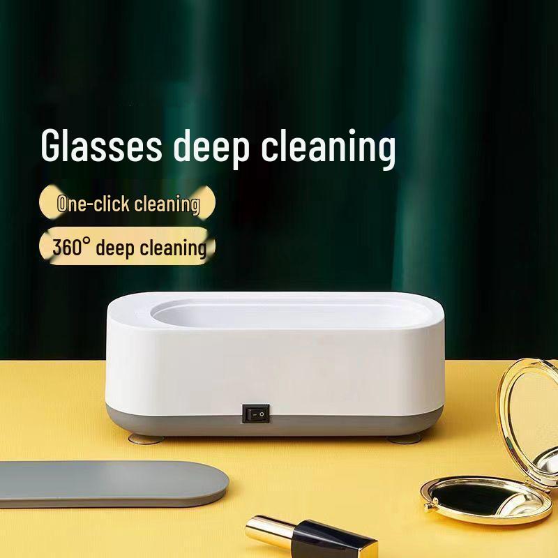 Curățător Portabil cu Ultrasunete pentru Ochelari și Bijuterii - Automat, Mini, pentru Uz Casnic