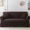 Sofa Cover For Living Room Thick Ruffled Seersucker Elastic L Shaped Corner Sofa Cover 1 2 3 4 Seater Cover For Sofa for Home