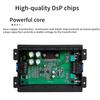 4-Channel Car Amplifier 80Wx4 Power Amplifier Class A/B Digital Sound Processor Low Noise High Fidelity for Android Car Player