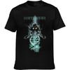 BSlocator Disturbed Mens T-Shirts Short Sleeve Breathable Cotton Loose-Fit Classic-Fit