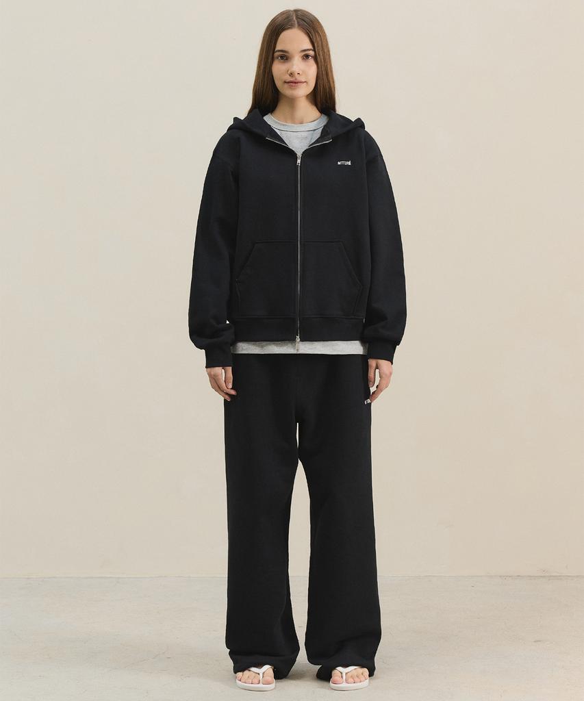 Matile Basic Straight Sweatpants / Black