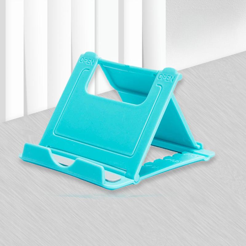 1pc Mini Desktop Lazy Person's Foldable Stand For Mobile Phone And Tablet, Portable And Adjustable