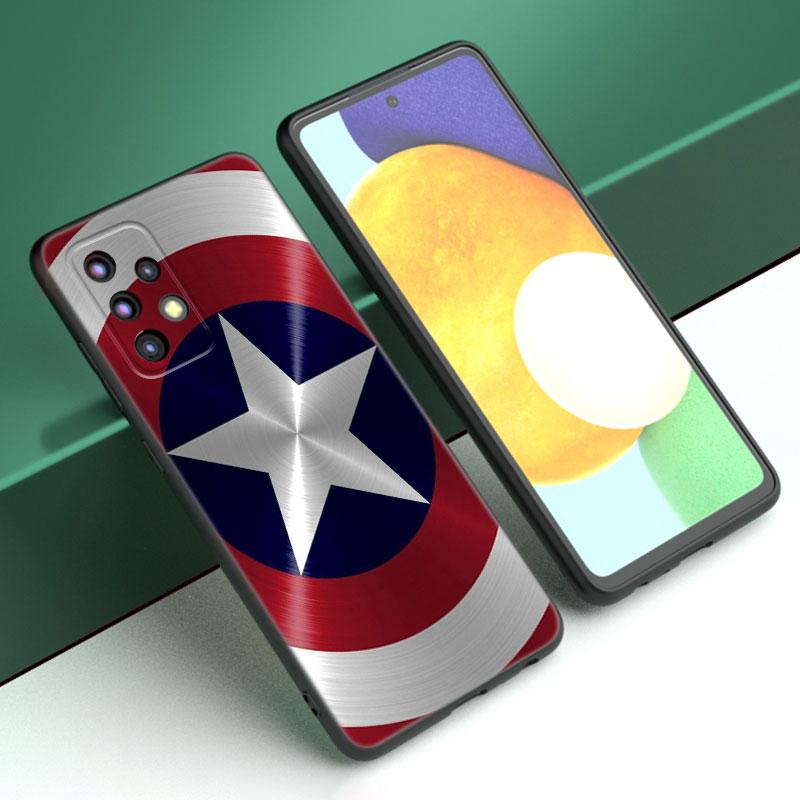 

Чехол для телефона Steve Captain America Shield для Samsung A13 A32 4G A23 A25 A34 A35 A52S A53 A54 A73 5G A12 A14 A15 A31 A50 A51 A72 Samsung A52S 5G
