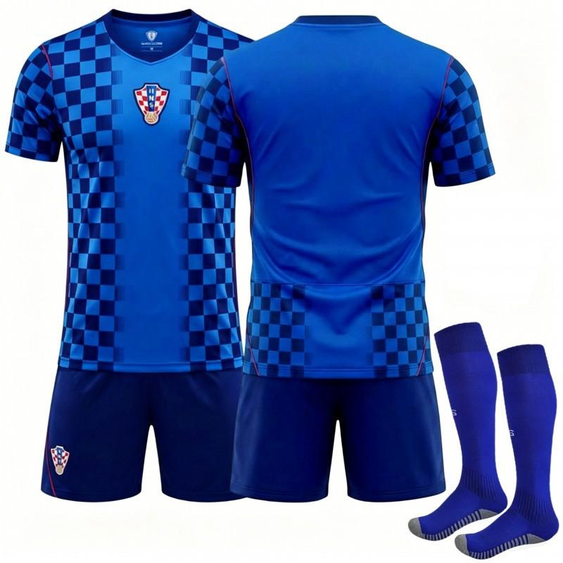 2627 World Cup National Team Croatia Away No. 10 Modric Jersey Children's Football Uniform Suit Men