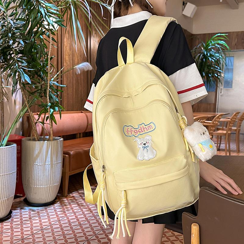 Cartoon Backpack High School Students Light Travel Backpack