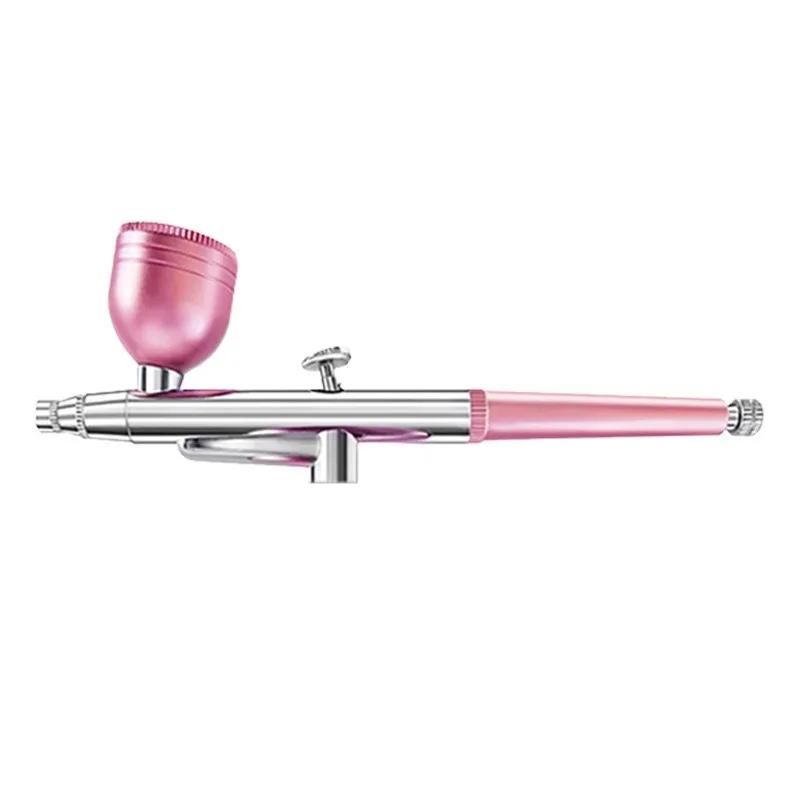 2025 New Portable Single Action Airbrush 0.3mm Nozzles Spray Gun Pen for Model Cake Nail Car Painting Beauty Inkjet