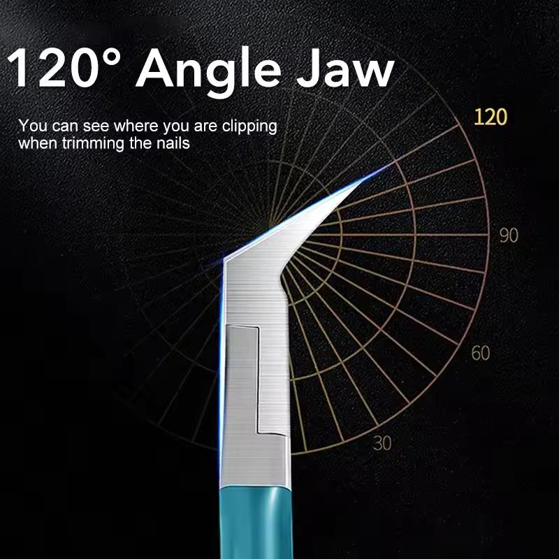 Professional Nail Clipper, Stainless Steel Nail Trimmer, Nail Care Tool for Home & Salon Use, Manicure & Pedicure Tool for Women