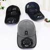 Sunshade Adjustable Baseball Hat with Fan Breathable Sports Hat for Kids Breathable Adjustable Baseball Hat
