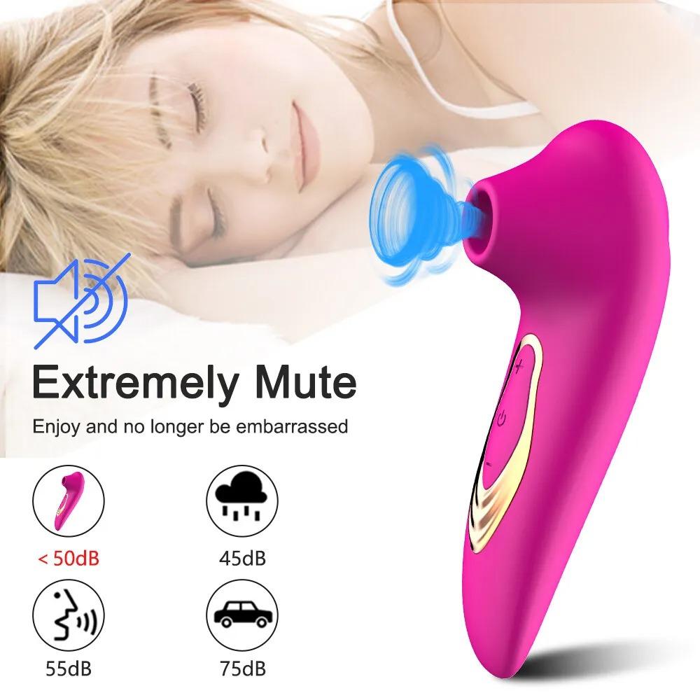Sucker Clitoris Powerful Sucking Vibrator Female Clit Nipple Oral Vacuum Stimulator Massager Adults Goods For Women Sex Toys