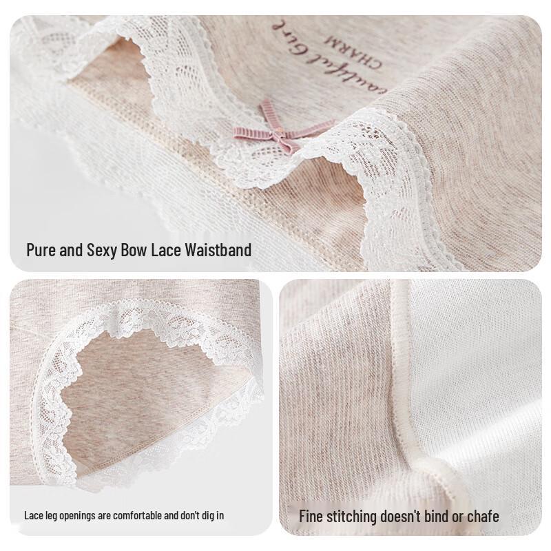 Women's Modal Cotton Antibacterial Mid-Rise Boyshorts