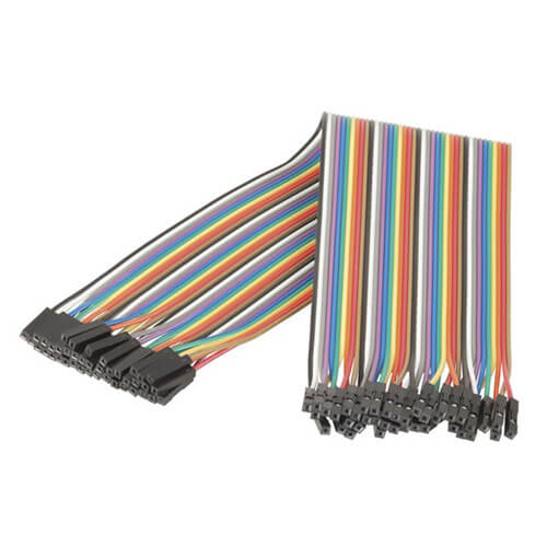 

Выводы-перемычки 150 мм (40pcs) (Розетка-розетка)