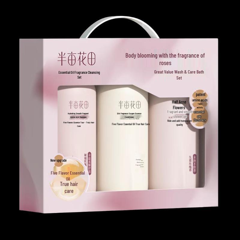 Little Dream Garden Essential Oil Fragrance Bath & Hair Care Set
