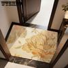 Chinese Retro Entrance Door Mat Dirt Resistant and Easy To Maintain Entrance Mat Anti Slip Carpet