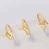 Adjustable Fish Adorable Tail Ring For Her Unique Gold Plated Couples Jewelry Gift