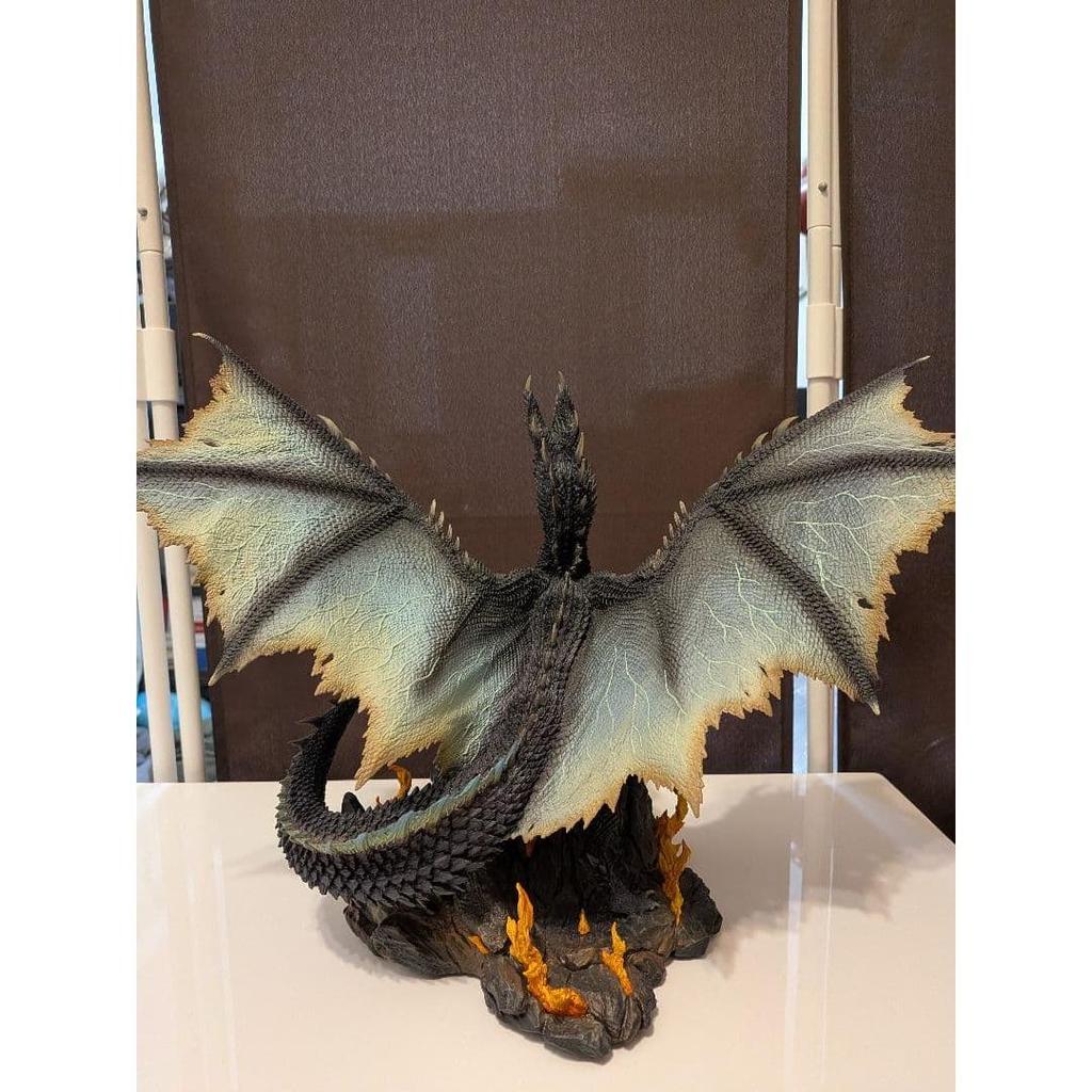Used Monster Hunter Figure Creators Model Black Blight Dragon Alatreon