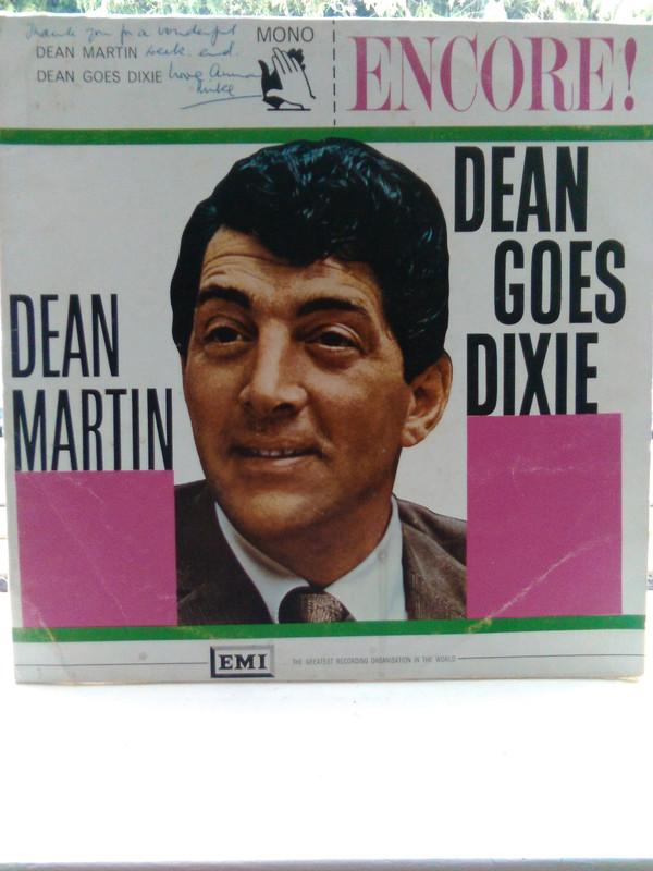 LP Record DEAN MARTIN  Dean Goes Dixie ENC103 Encore 1965 UK Jazz Used