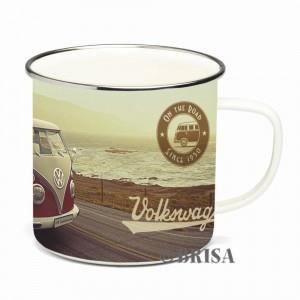 Tasse à café - VW Volkswagen T1 Bulli - Métal - Vintage - Cylindrique