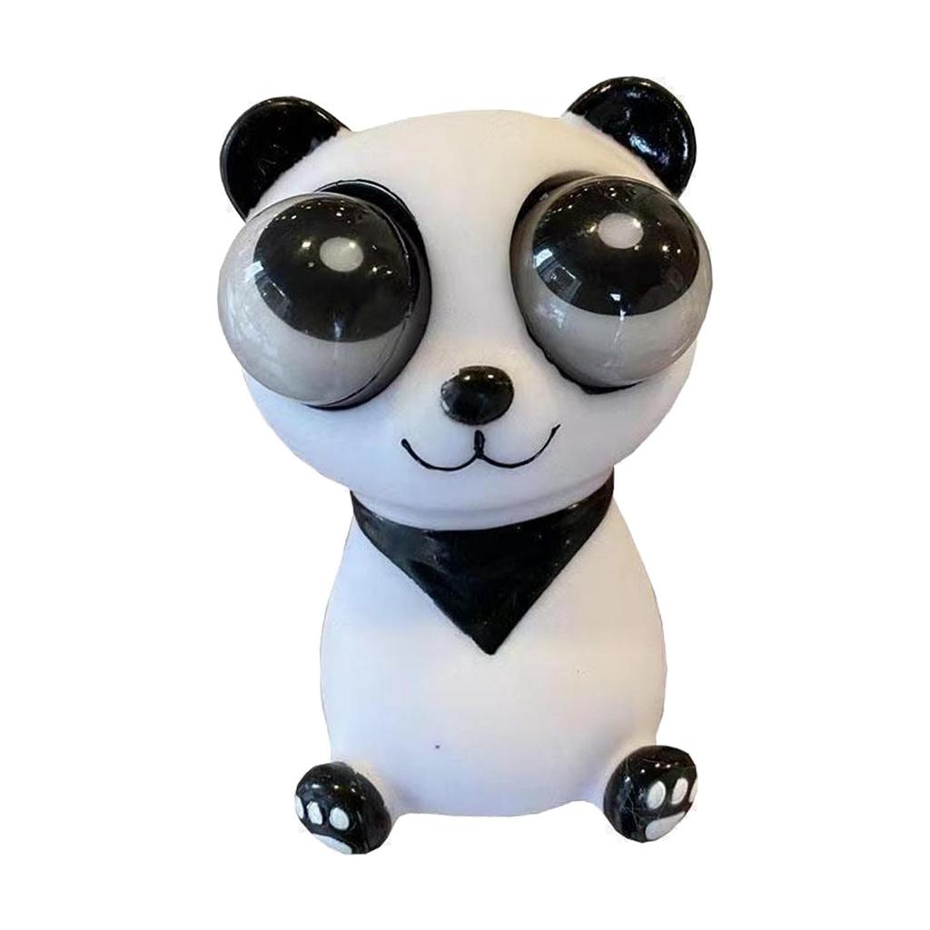 Panda Relaxing Toy Eye Popping Sensory Squeezing for Holiday Gifts Goodie