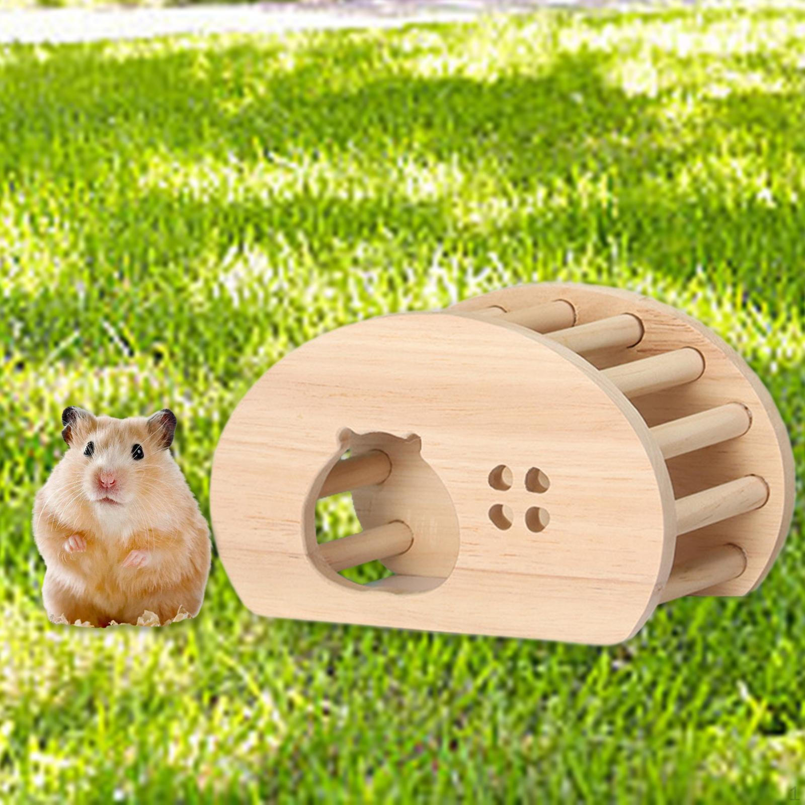 Убежище для хомяков мелких животных, аксессуары для клеток песчанок и карликовых хомяков Hollow