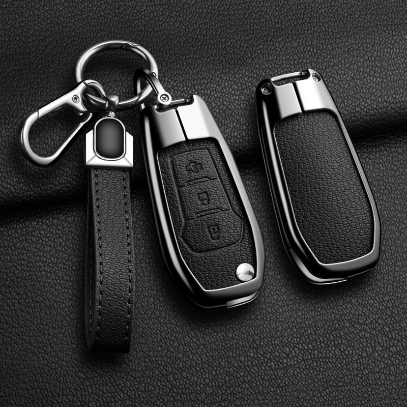 

Подходит для Ford Figo Mondeo 5 Ecosport Fiesta Mk8 Everest Ranger Fusion Kuga Escort F150 Чехол для защиты автомобильного брелока