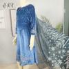 Vestito da Principessa Elsa Costume Cosplay Frozen Outfit per Gioco di Ruolo Bambini Vestito Invernale per Bambine Spesso con Fodera in Pile