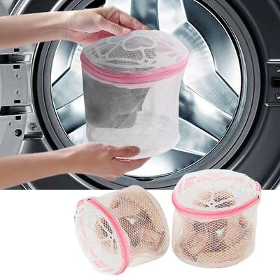 Strumpfschoner BH-Schutz für den Heimgebrauch Netzgewebe Kleidung Socken Wasch-Organizer Reißverschlusstaschen Damen Wäsche BH Unterwäsche Waschbeutel
