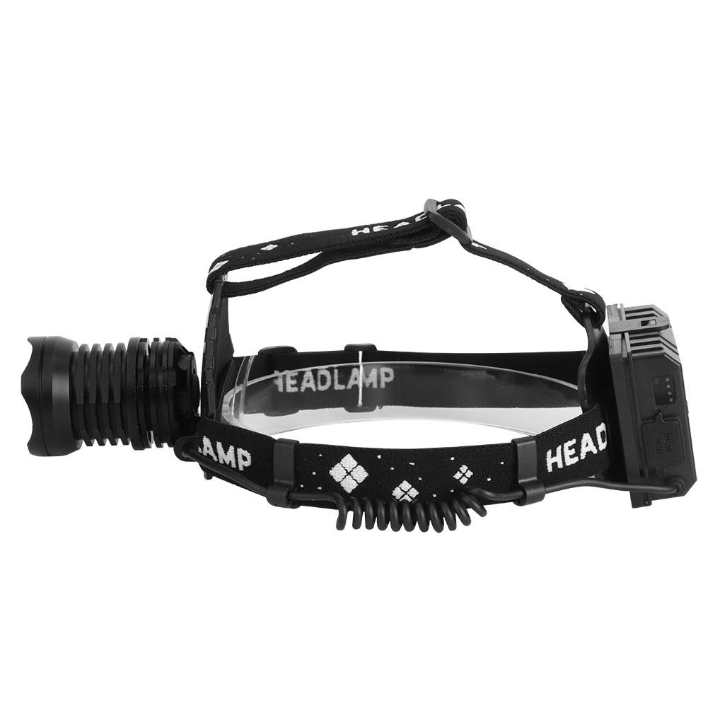 Strong Light XHP70 Headlamp USB Charging Telescopic Zoom Fishing Head Lamp Outdoor Lighting