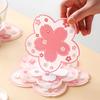 Cherry Blossom Heat Insulation Pad Dining Table Mat Anti-skid Cup Pads Non-slip Coaster Home Decor Kitchen Accessories Tableware