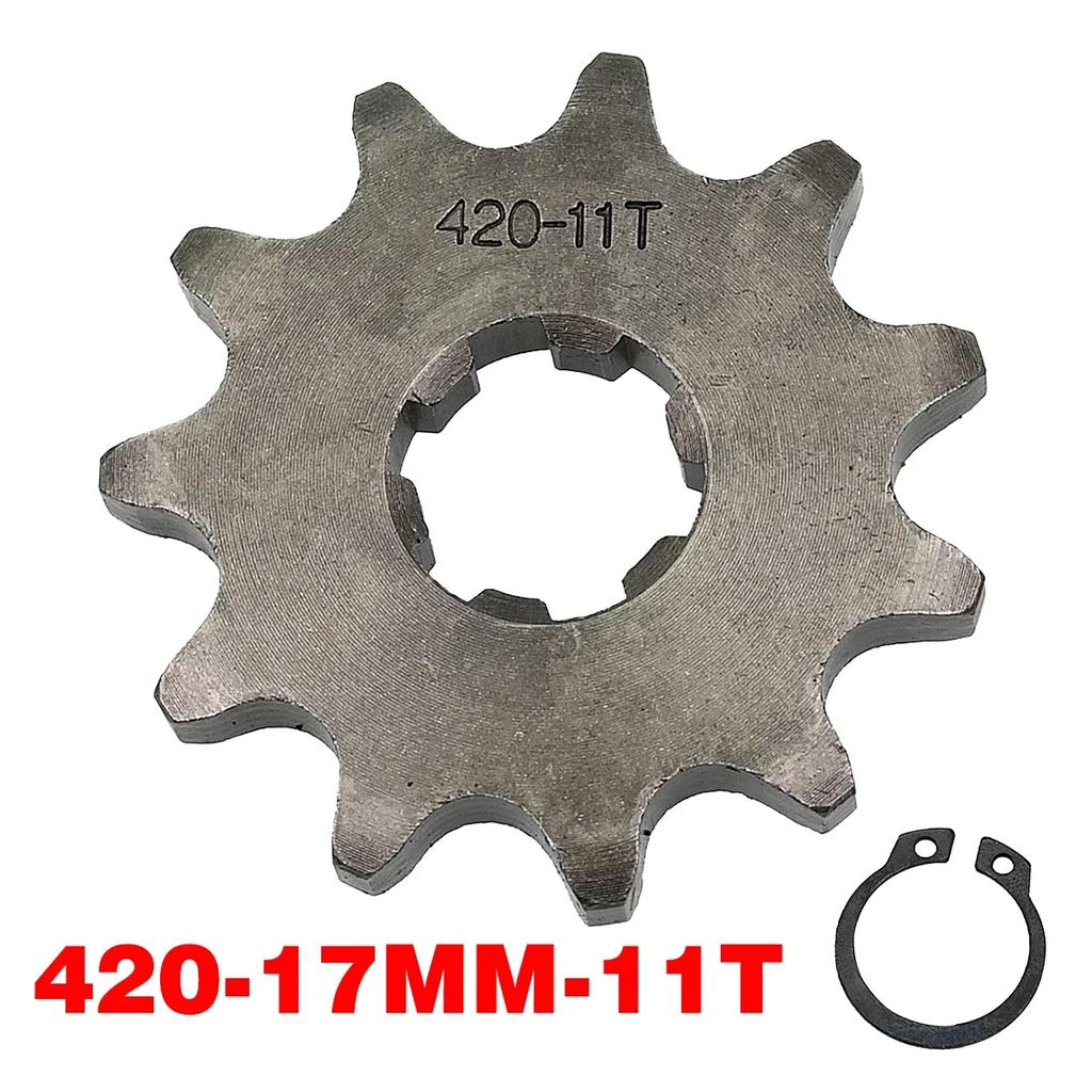 420# 17mm 10 11 12 13 14 15 16 17 18 19 20 T Front Engine Sprocket For Honda Lifan ZongShen YCF ATV Quad Dirt Pit bike Buggy