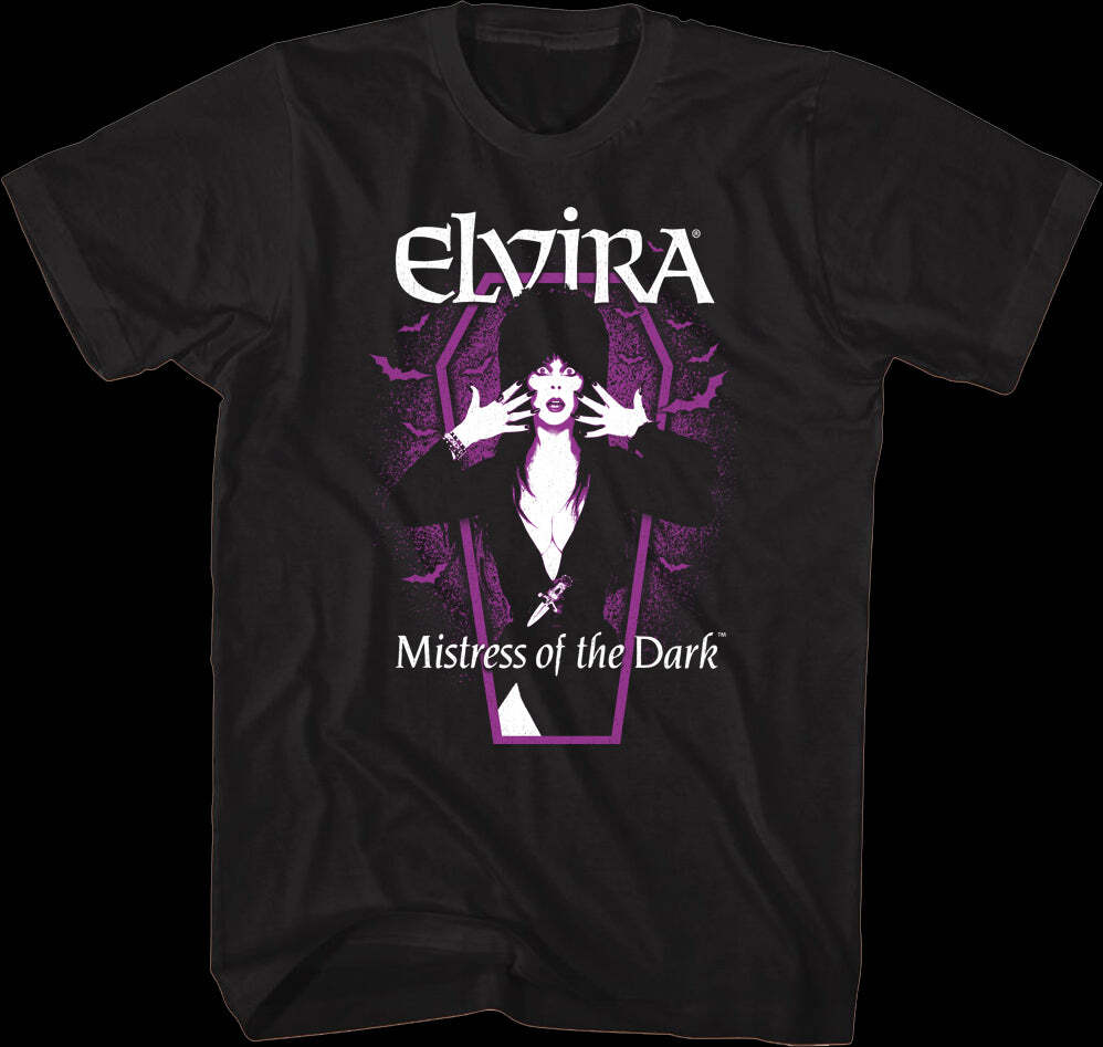 Mistress of the Dark Elvira T-Shirt Unisex T-Shirt L