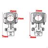 2 Pieces Mount Swivel Bracket Fits 22-25mm Bar Lightweight Accessory Vibration Repair Parts Direct