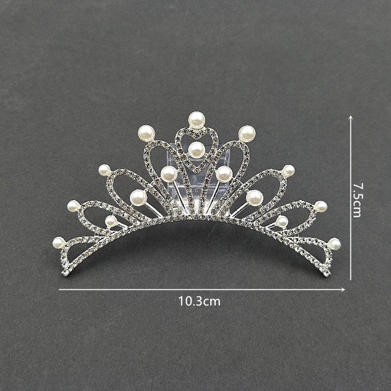 

Engood 20pcs Big Pearl Flower Crown Rhinestone Button Wedding Hair Decorate DIY Kid Accessories Sewing Trim Embellishments Craft