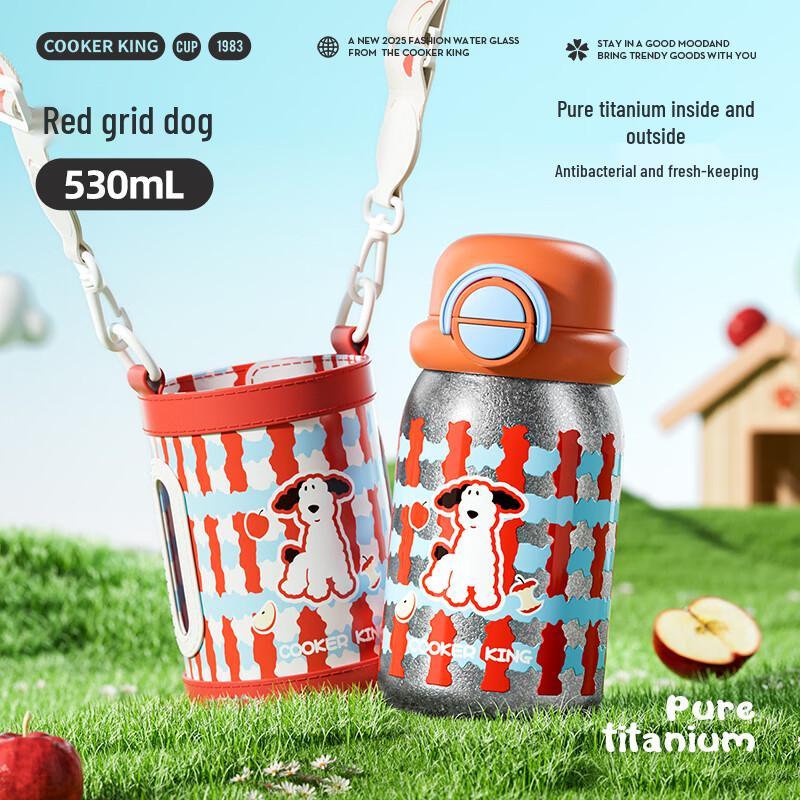 COOKER KING Children s Pure Titanium Insulated Water Bottle