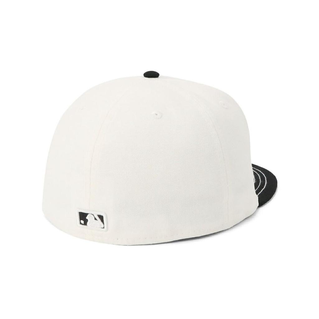 New Era 59FIFTY MLB Duck Canvas DET Size 7 DUCK DETTIG IVR 14388862 NER36C0387 Two-Tone Cap, Ivory/Black, 3/8 (5950 BLK)