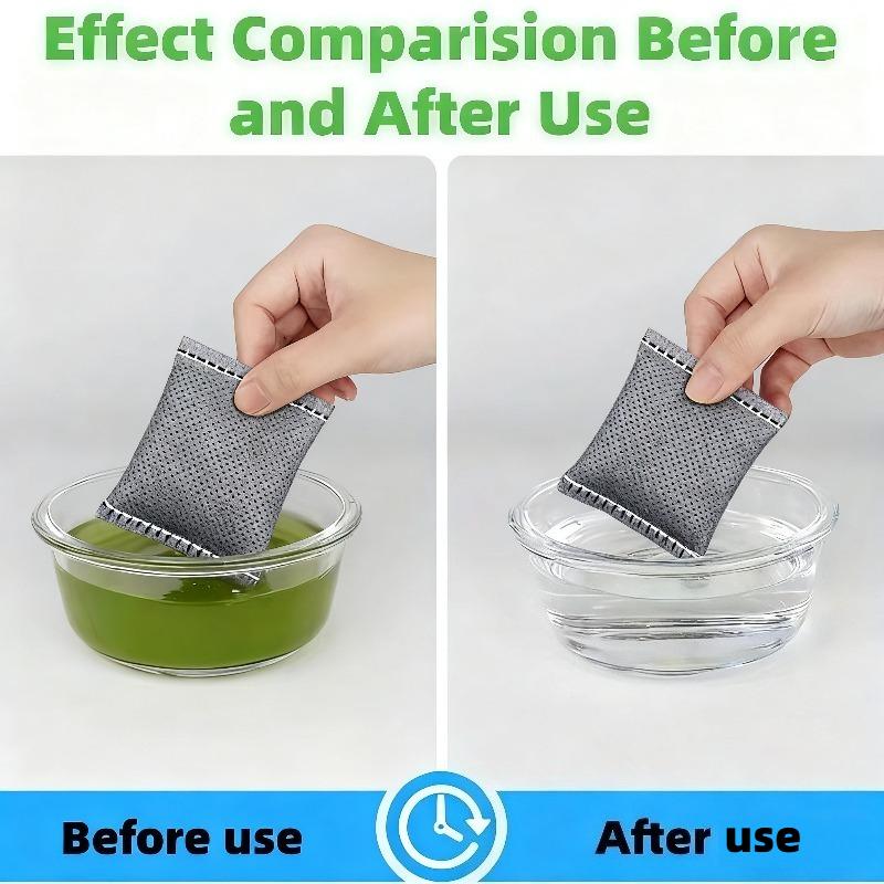 10Pcs/25Pcs Activated Carbon Bags, Aquarium Filter Activated Carbon, Water Purification Activated Carbon, Aquarium Filter Media