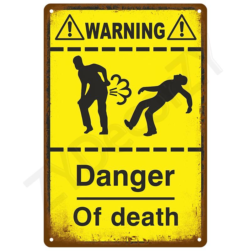 Vintage Metallschilder Blechschild Poster Man Cave Bar Retro Wandkunst Wandbild Outdoor Haus Badezimmer Heimzimmer Dekorationen Dekor