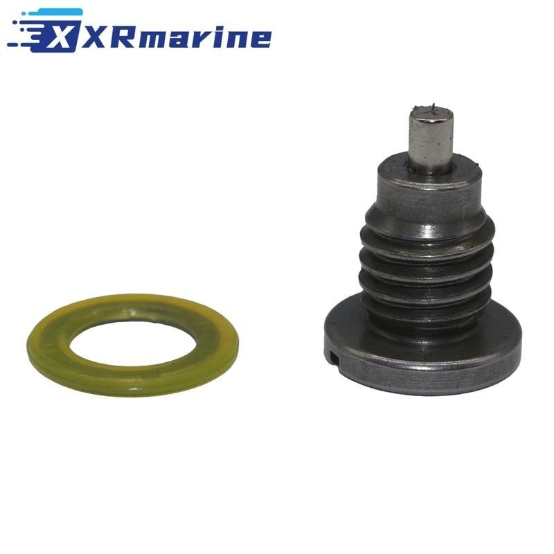 2 Set Marine Gearcase Drain Plug Screw Kit For Mercruiser Stern Drive ALPHA ONE (GEN.II) QS ALPHA ONE R/MR/ALPHA ONE 10-14834
