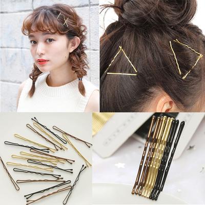 1 Satz(24 STÜCKE) Damen Metall Salon Haarnadel Spange Haarstyling Clip Bobby Pin