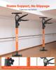 Cabinet Jack Support Pole, 2-Pack, 54-155 cm Steel Telescopic Quick Support Rod, Adjustable 3rd Hand System up to 70 kg Capacity for Installing