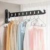 Metal Laundry Drying Rack Wall Mounted Clothes Drying Rack Foldable Clothes Hanger for Laundry Room Organization and Storage