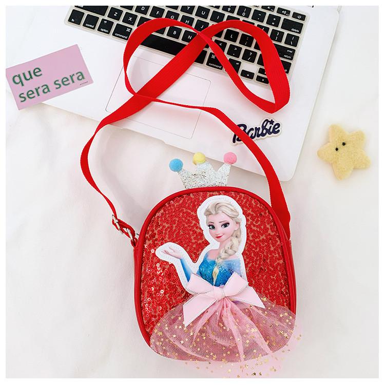 Charming Princess Style Nylon Crossbody Bag For Girls Perfect For Casual Use And Outdoor Adventures In Vibrant Colors