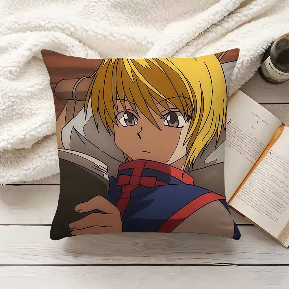 HHunter X HHunter KKurapika Pillow Cover Sofa Cushion Cover Home Room Decoration Children Gift
